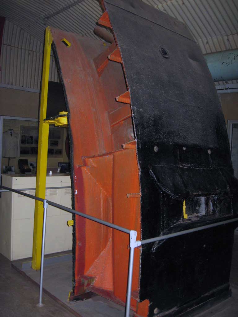 Часть корпуса подводной лодки
