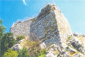 Фрагмент крепости Горзувиты